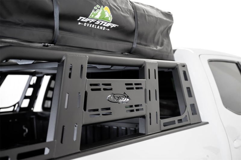 Toyota Tacoma Chase Rack - Addictive Desert Designs - ADD-Lander Overland - Hammer Black with Satin Black Panels - `05-`23